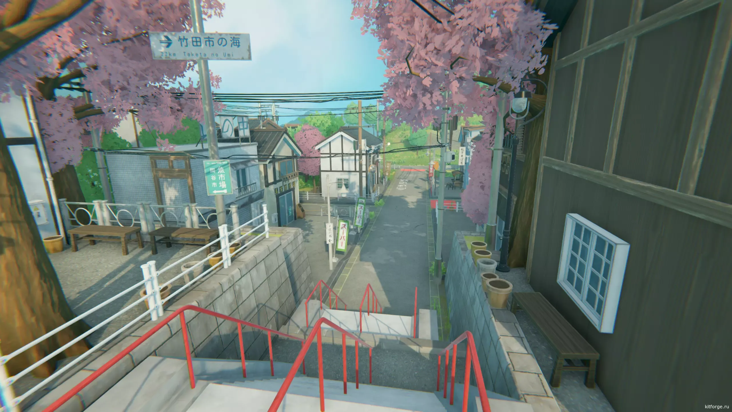 Japan Countryside (Anime Environment) » GetAsset.net - бесплатные ...