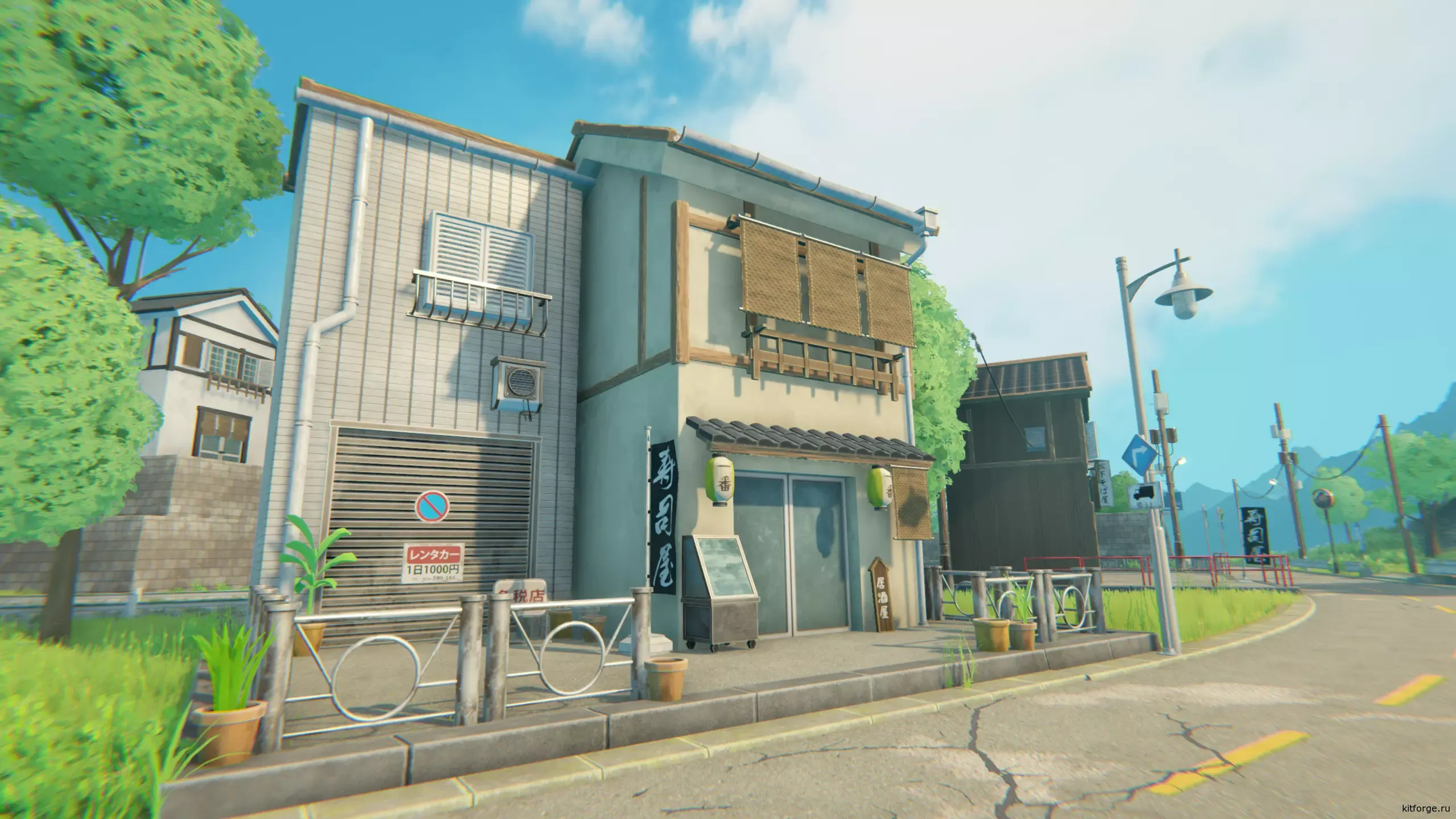Japan Countryside (Anime Environment) » GetAsset.net - бесплатные ...